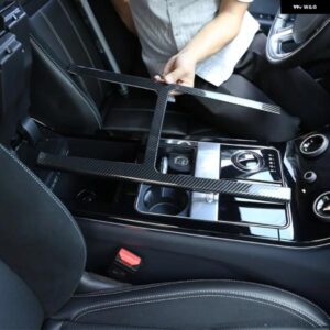 ランドローバー ABS カーボン レンジローバー VELAR 2017-20 カーセンターコンソール装飾フレームトリム カーアクセサリー カスタムパーツ