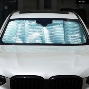 BMW 2018-2022 X3 フロントガラス サンシェード車内折りたたみトリム UV アクセサリー窓ガラス サンシェード カスタムパーツ アクセサリー