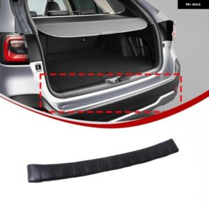スバル アウトバック 2021-2024 TPE 黒トランクバンパー 装飾ガードステッカー 車アクセサリー 1個 カスタムパーツ アクセサリー