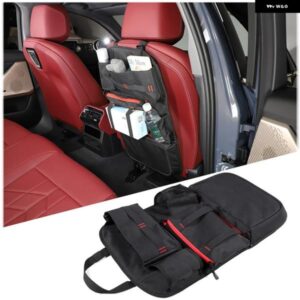 BMW 5シリーズ G60 G61 2024 カーシート 収納 袋多機能 収納 袋カーアクセサリー カスタムパーツ アクセサリー 交換用部品 互換品