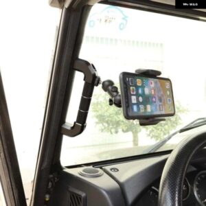 ランドローバー ディフェンダー 90 110 130 2004-2018 A ピラーハンドル携帯電話ブラケット GPS ナビゲーションブラケットカーアクセサリー