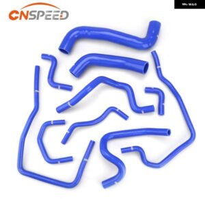 スバル ブルー 10個 シリコンラジエーター冷却液ホースシリコンホースキット インプレッサ WRX/STI GDB EJ20 カスタムパーツ ア