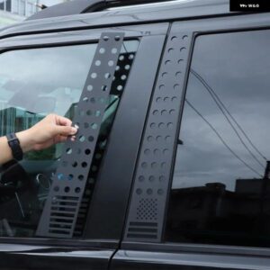 ランドローバー ディスカバリー 3/4 LR3 LR4 2004-2016 合金窓 B ピラーセンターピラートリム ステッカー カーアクセサリー カスタムパーツ