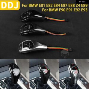 BMW E81 E82 E84 E87 E88 Z4 E89 23I 30I E90 E91 E92 E93 アクセサリー車内 LED ギア シフトノブ シフタースタートボタン カスタムパーツ