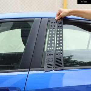 スバル WRX 2021-23 合金窓 B ピラーセンターピラートリム ステッカー カーアクセサリー カスタムパーツ アクセサリー 交換用部品