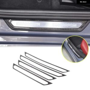 BMW 5シリーズ G60 2024+ ソフトカーボンカースタイリング 外装 ドアドアシルストリップステッカー 車内アクセサリー カスタムパーツ アク