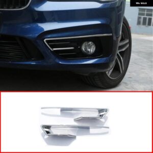 BMW 2個 2シリーズ F46 F45 グラン アクティブ ツアラー 2015-2017 ABS クローム ポリッシュ フロント フォグランプ フレーム カバー トリム