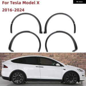 テスラ ホイール アイブロウアーチ フレアフェンダーモールドトリム モデル X 2016-2024 1078207-00-F 1078209-00