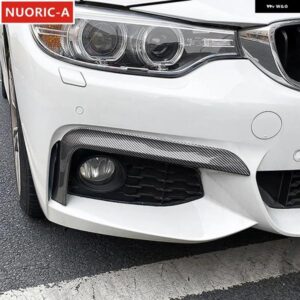 BMW フロント風ナイフ装飾ストリップ 4シリーズ F32 F33 F36 M スポーツ 2014-2020 カースタイリング 外装 アクセサリー カスタムパーツ ア