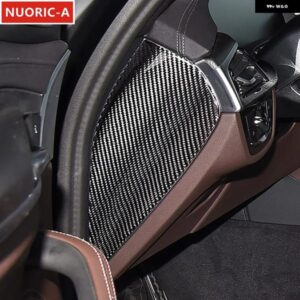 BMW カーボンドアアンチキックパネル 装飾カバー トリム 5シリーズ G30 2018-2023 スタイリングインテリア アクセサリー カスタムパーツ ア