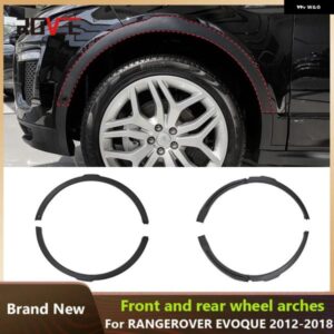 ランドローバー フロントリアフェンダーモールドホイール アーチ プロテクター EVOQUE 2012-2018 LR035116 LR035117 LR036051 LR044280 カ