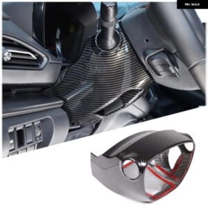 スバル WRX 2022 2023 ABS カーボンステアリングホイール ステアリングコラムカバー 装飾アクセサリー カスタムパーツ アクセサリ
