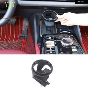 BMW 5シリーズ G60 2024 + カーボンセンターコンソールウォーターカップホルダードリンクホルダー車内アクセサリー カスタムパーツ アクセ