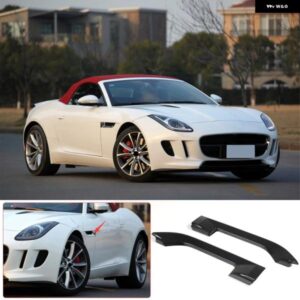 ジャガー F タイプ 2013-2023 サイドフェンダーカバー トリム フレーム装飾ステッカー ABS カーアクセサリー カスタムパーツ アクセ