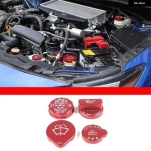 スバル WRX 2021-23 合金自動車エンジン オイルカバー 装飾アクセサリー カスタムパーツ アクセサリー 交換用部品 互換品