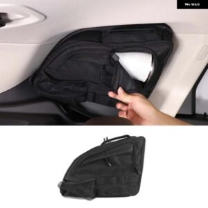 BMW X1 U11 2023-2024 ブラックオックス フォード 布トランクサイドウィンドウ バッグ 収納 袋多機能 トラベルバッグカーアクセサリー カス