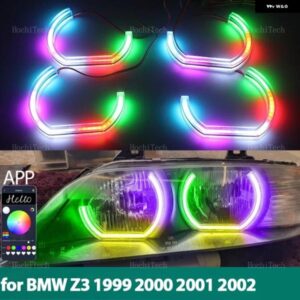 BMW シーケンシャルアプリ リモコンスタイル マルチカラーモード エンジェルアイズ リング LED ウインカー Z3 36192 カスタムパーツ アクセ