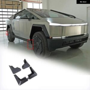 テスラ CYBERTRUCK 2023 2024 PP マッドガード マッドフラップスプラッシュガードフロントリアホイール フェンダーカーアクセサ