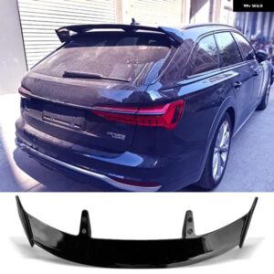 アウディ ルーフスポイラー カーボン柄 リアトランクウイング ABS 材料スポイラー A6 オールロードアバント 2013-2022 カスタムパーツ アク