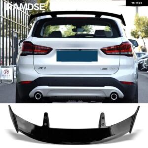 BMW グロスブラックスポイラー X1 E84 F48 カーボン柄 リアトランクウイング ABS 材料 RE ACCESSORIES カスタムパーツ アクセサリー 交換用
