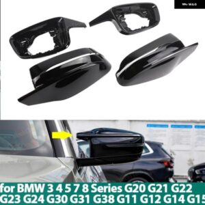 BMW サイドケーストリム M スタイルバックミラー キャップ 3 5 7 8シリーズ G20 G21 G28 320D 330E 330I G30 G38 G11 G12 G15 G16 カスタム