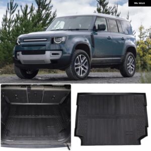 ランドローバー 2020-2024 ディフェンダー 110 車 TPE トランクフロアマットフロアマット室内装飾アクセサリー カスタムパーツ アクセサリ