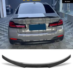 BMW スポイラー 5シリーズ G30 カーボン 2018-2020 年リアダックテールウイングトランクタイプ MS 装飾アクセサリー カスタムパーツ アクセ