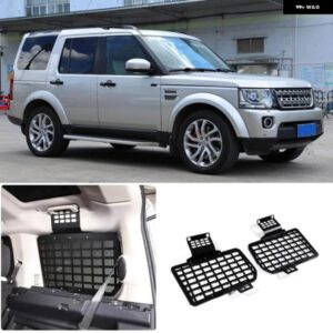 ランドローバー 2004-2016 ディスカバリー 3 4 LR3 LR4 合金黒トランクサイドウィンドウ 収納 ラックぶら下げバッグラックカーパーツ カス