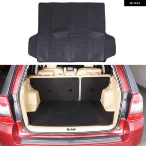 ランドローバー フリーランダー 2 2007-2012 PVC ブラックトランクマット車内アクセサリー 1個 カスタムパーツ アクセサリー 交換用部品 互