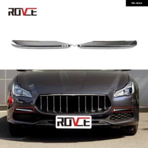 マセラティ フロントバンパー グリル トリム ストリップカバー マセラティクアトロポルテ 2017-2022 自動車アクセサリースタイリング 673