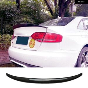 アウディ カーボンスポイラー A4 B8 2008 - 2012 セダンサルーンタイプ H リアダックテールウイングトランク ABS アクセサリー カスタムパ