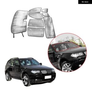 BMW 2006-2010 X3 E83 アルミ箔 フロントガラス 全窓ガラス 日焼け止めサンシェードインテリア アクセサリー カスタムパーツ アクセサリー