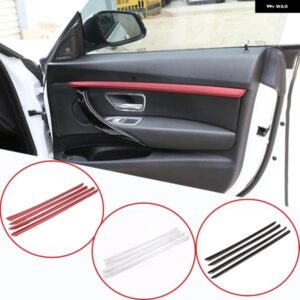 BMW 4個 カーボン ABS インテリア ドア装飾ストリップトリム 3シリーズ GT F34 2013-2018 アクセサリー カスタムパーツ アクセサリー 交換