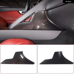 ジャガー F タイプ 2013-2024 ABS カーボン/マットブラック助手席膝パネル カバー インテリア アクセサリー カスタムパーツ アクセ