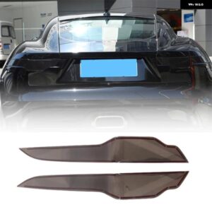 ジャガー F-TYPE 2013-2024 ABS ブラックテールライト カバー インジケータライト カバー 装飾アクセサリー カスタムパーツ ア