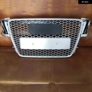 アウディ A5 S5 SLINE B8 2008-2011 フロントレーシンググリル オール ABS バンパー メッシュガードカーアクセサリー非 RS5 カスタムパーツ