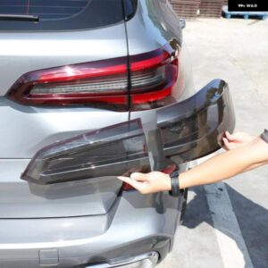 BMW X5 G05 2019-2022 ABS ブラックテールライト カバー ブレーキ ライト ワイドインジケーターカバー 装飾アクセサリー カスタムパーツ ア