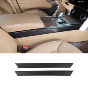 ランドローバー レンジローバーヴォーグ L460 2023-2024 ABS カーボン/カーセンターコンソールサイドトリム ストリップステッカー カーアク