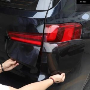 BMW 2014-18 X5 F15 ABS 黒リアテールライト ウインカートリム カバー ステッカー カーアクセサリー カスタムパーツ アクセサリー 交換用部