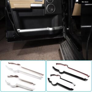 ランドローバー ABS ブラック/ドアインナードアトリム ストリップトリム ステッカー ディスカバリー 3 LR3 2004-2009 カーアクセサリー カ