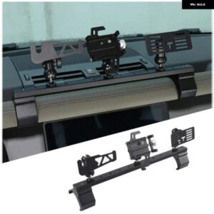 ランドローバー ディフェンダー 110 P400 HSE 2020-2023 2024 合金カーセンターコントロール多機能 電話ホルダーアクセサリー カスタムパー