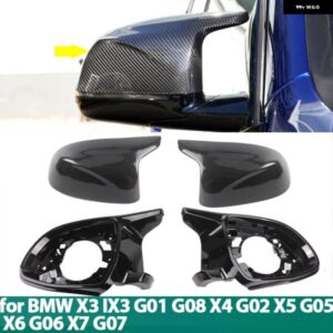 BMW 4個 M LOOK バックミラー カバー ウイングサイドミラー キャップ 交換 X3 IX3 G01 G08 X4 G02 X5 G05 X6 G06 X7 G07 カスタムパーツ ア