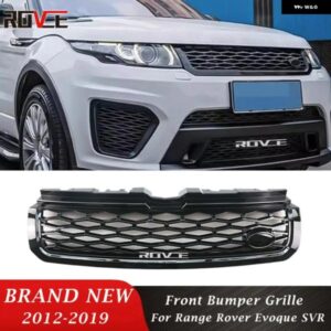 ランドローバー ラジエーターグリル フロントバンパー グリル レンジローバーイヴォーク SVR 2012-2019 メッシュグリル カースタイリングア