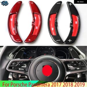 ポルシェ カーボン パナメーラ 2017 2018 2019 ステアリングホイール シフトパドル延長カーアクセサリー カスタムパーツ アクセサリー