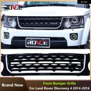ランドローバー グリル ディスカバリー 4 LR4 2014 2015 2016 L319 フロントバンパー センターグリル アッパーレーシンググリル カーアクセ