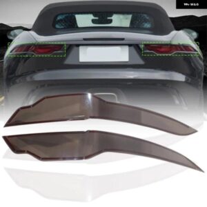ジャガー F-TYPE 2021-2024 ABS 黒リアテールライト ウインカーカバー トリム ステッカー カーアクセサリー カスタムパーツ ア