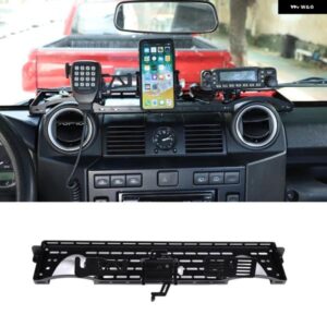 ランドローバー 2004-2019 ディフェンダー 90 110 ダッシュボード多機能 携帯電話トランシーバーブラケット 収納 ボックスカーパーツ カス
