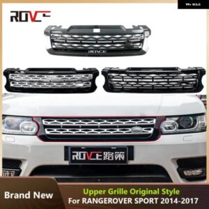 ランドローバー フロントバンパー グリル レンジローバースポーツ L494 2014-2017 スタイルメッシュカバー グリル アクセサリー カスタムパ