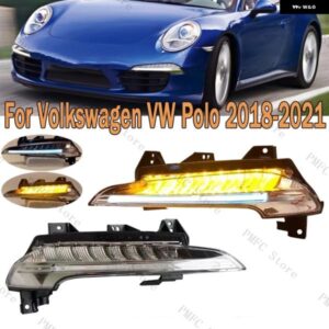 ポルシェ 車 DRL LED デイタイム ランニングランプ ウィンカーランプ フォグランプ 911 2012-16 99163115104 9916