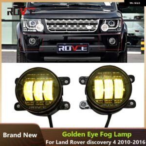 ランドローバー ゴールデンアイフォグライト アセンブリ LED フォグランプ ディスカバリー 4 2010-2016 フロントバンパー フォグランプ DRL